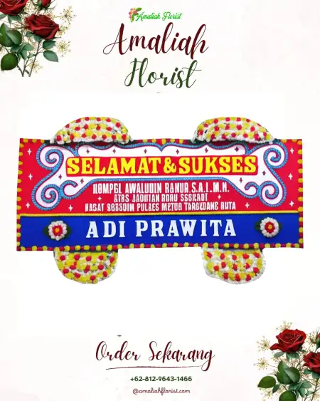 Papan Bunga Ucapan Selamat Cimunding